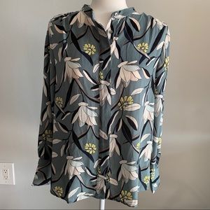 NWT but flawed Ann Taylor Factory floral blouse